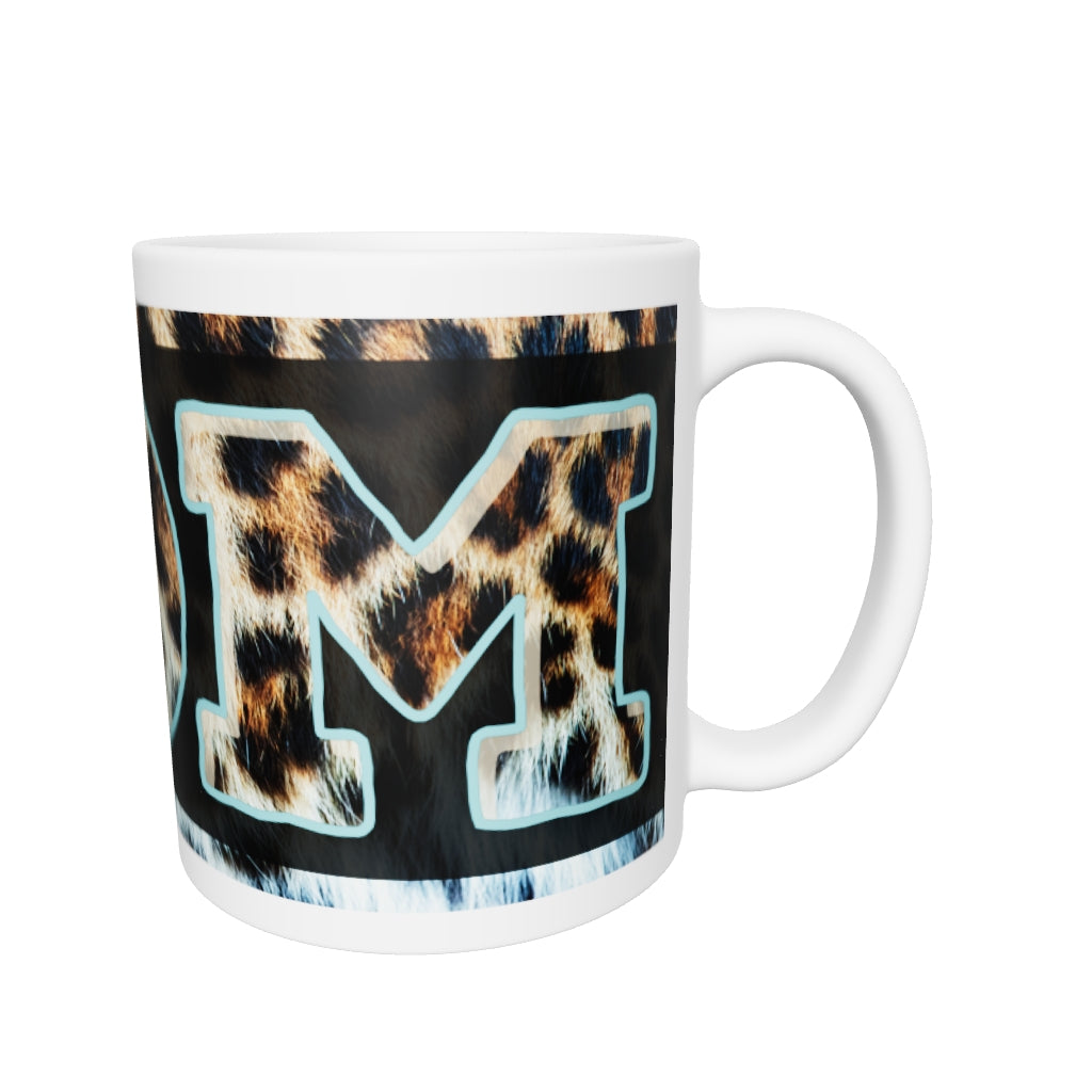 Leopard Mom Mug with Inside Color