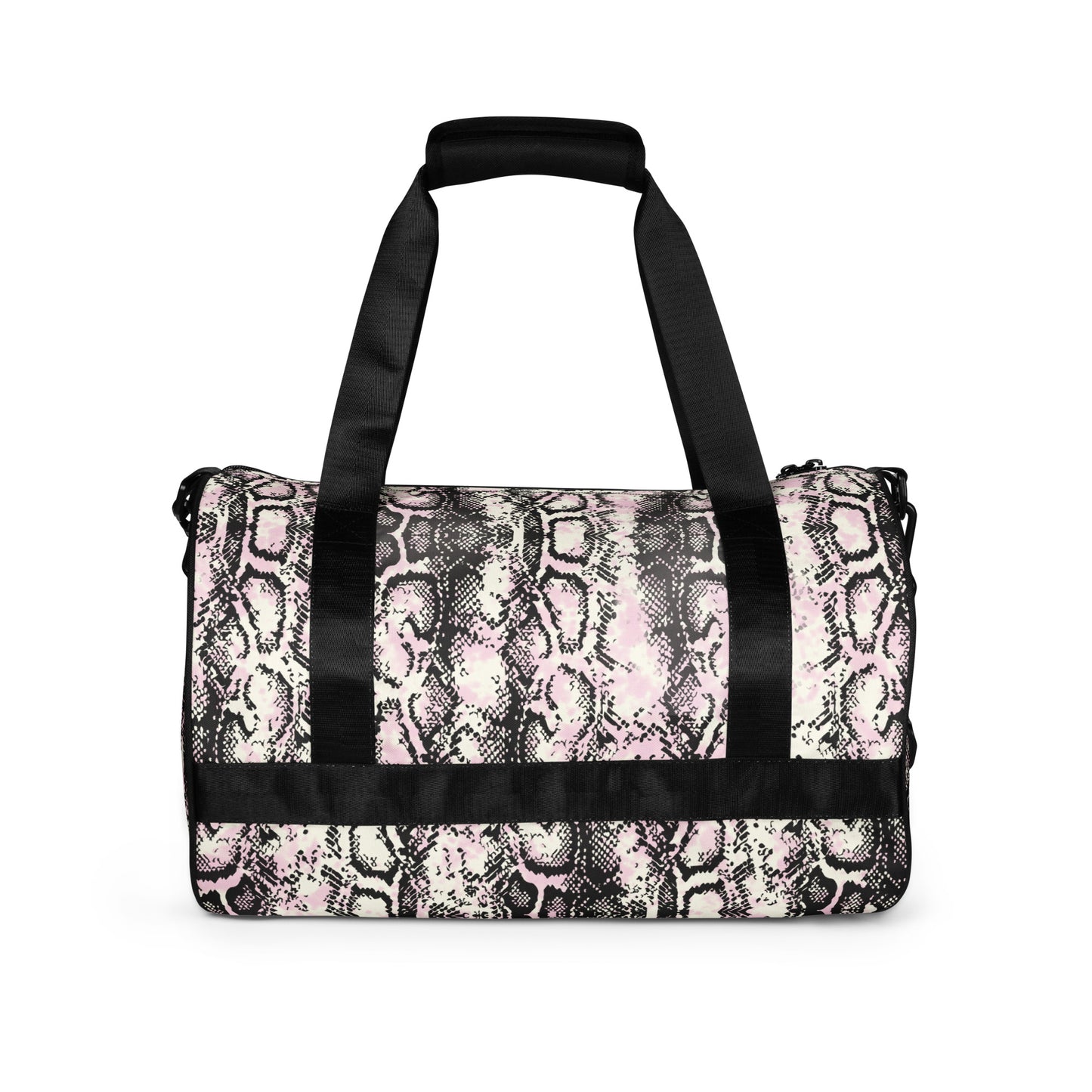 Snake Print Duffle Bag