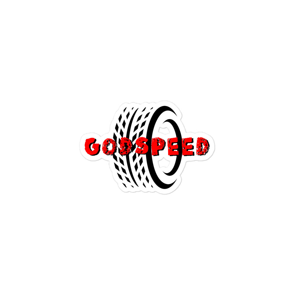 Tread Tire Godspeed Bubble-free sticker