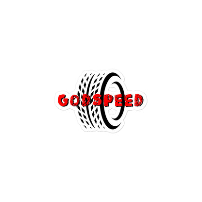 Tread Tire Godspeed Bubble-free sticker