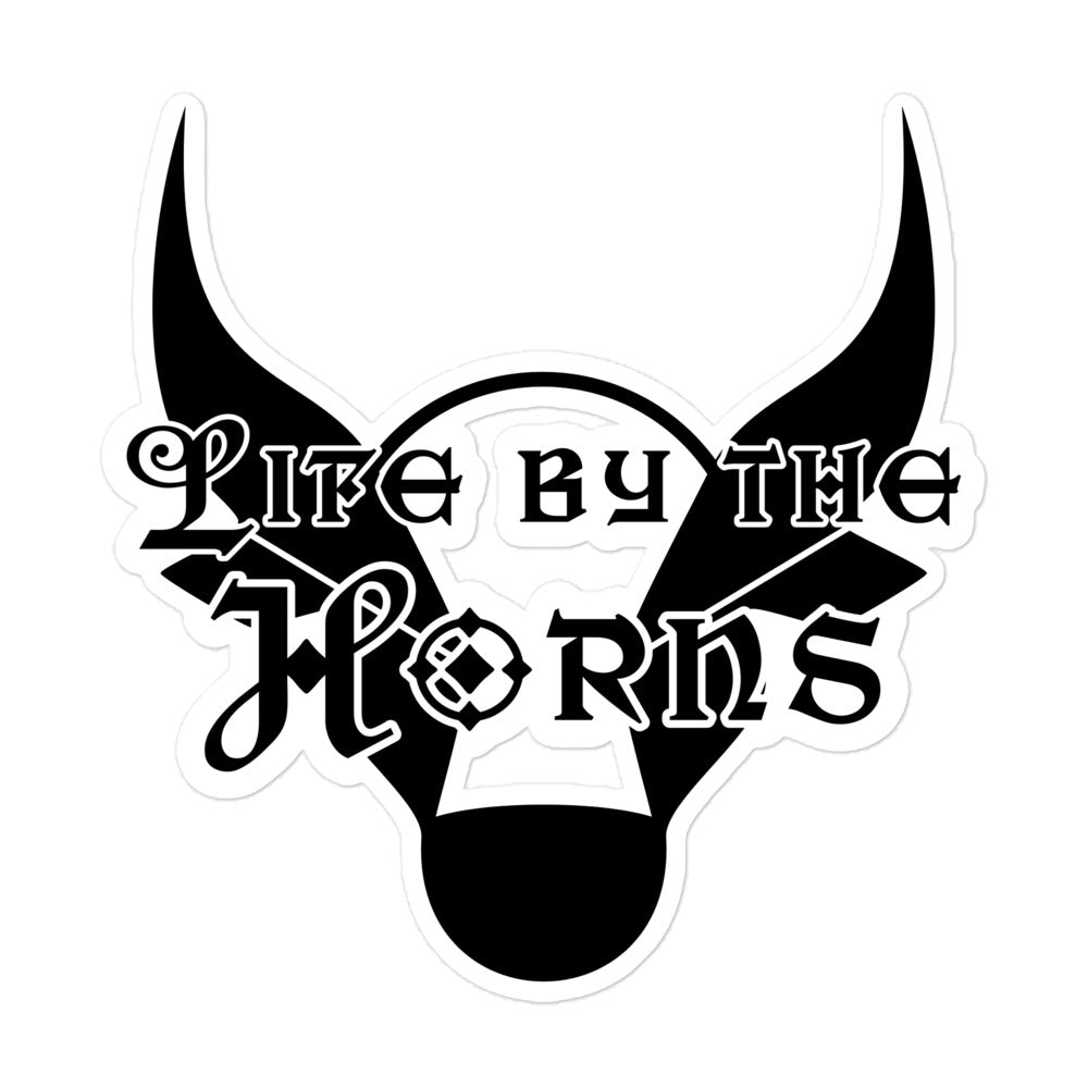 Life by the horns Sticker