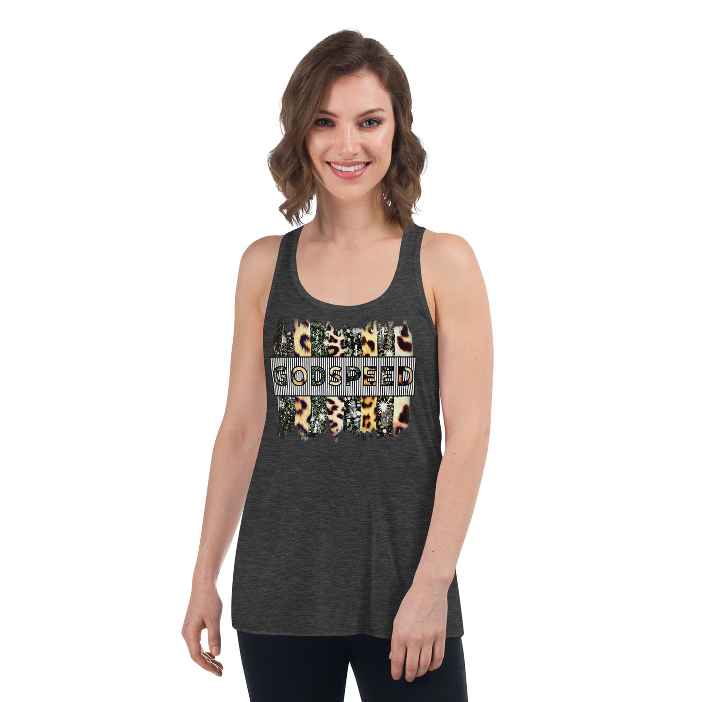 Leopard Godspeed Racerback Tank