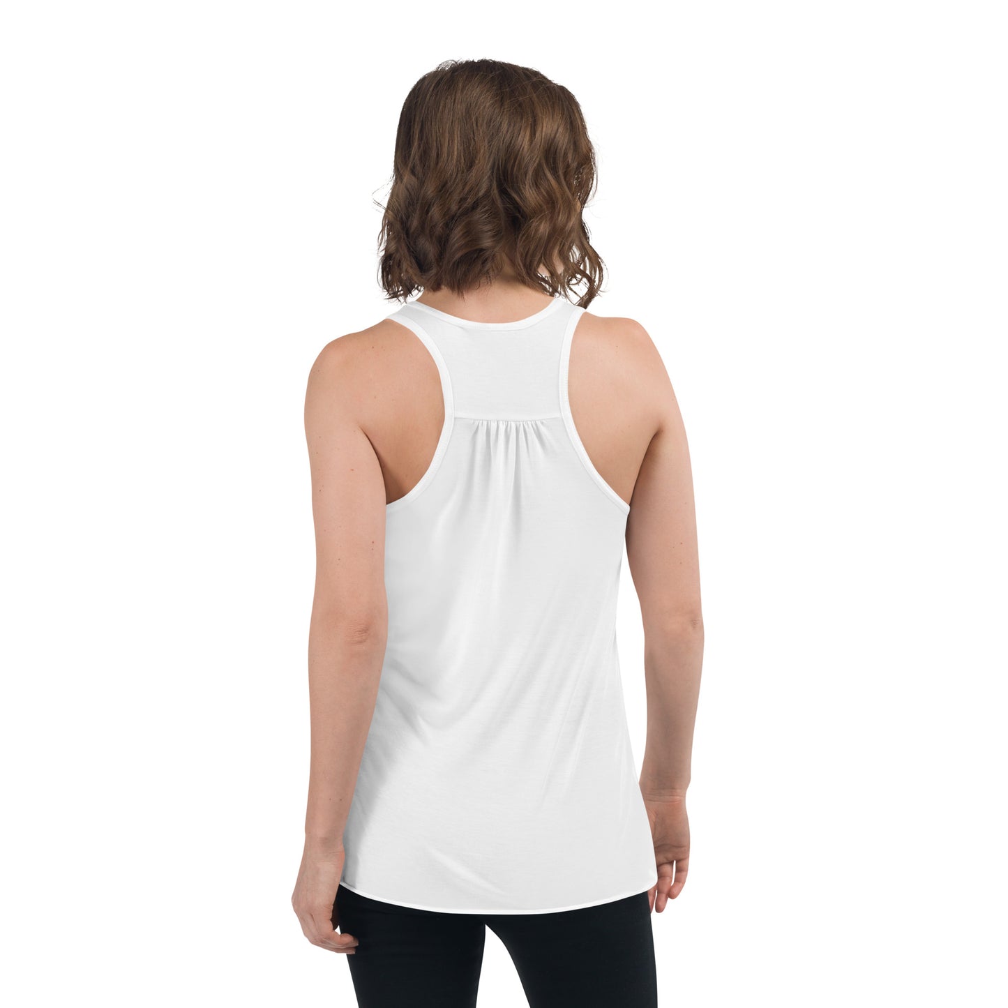 Inspirational Women's Flowy Racerback Tank