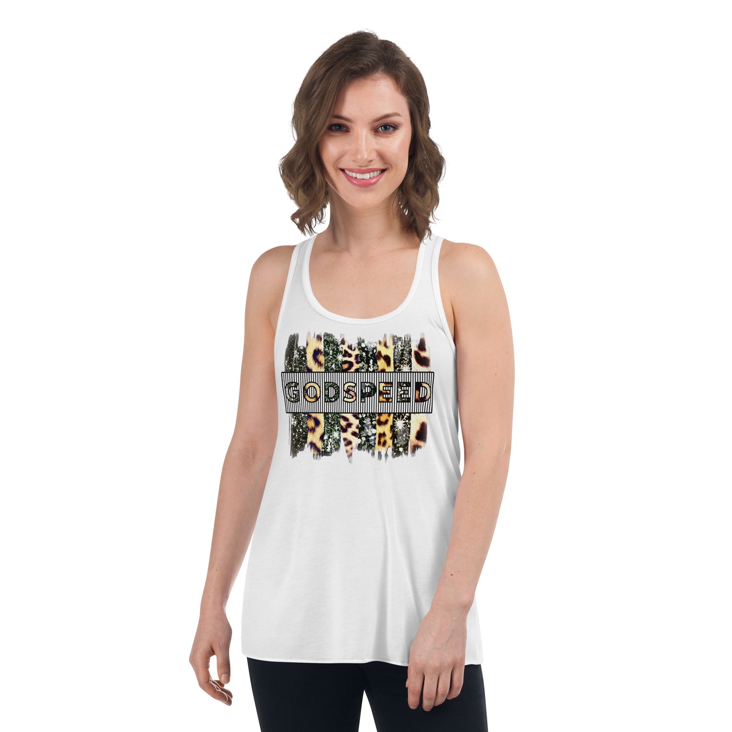 Leopard Godspeed Racerback Tank