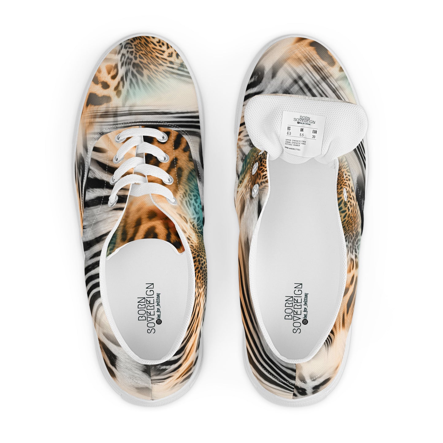 Animal Print Canvas Shoes