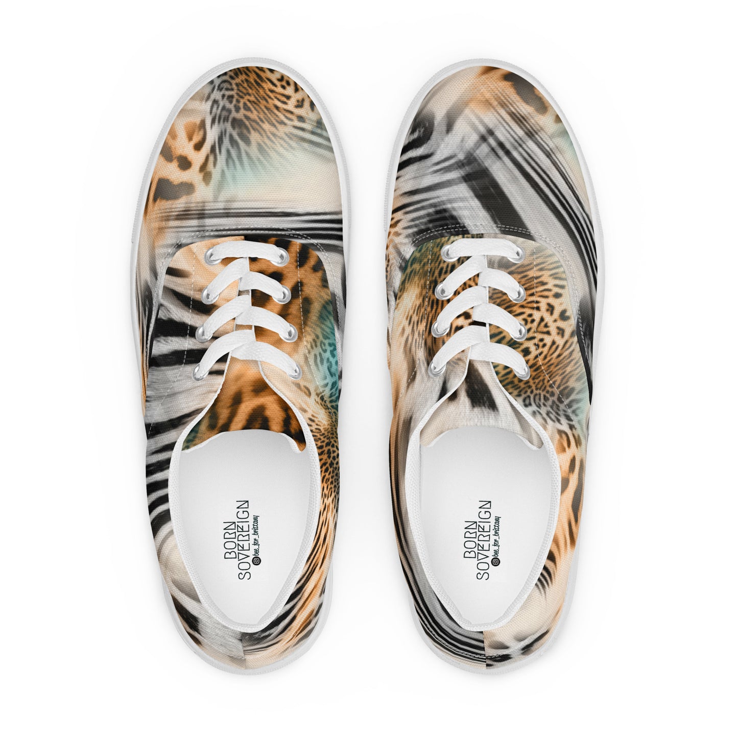 Animal Print Canvas Shoes