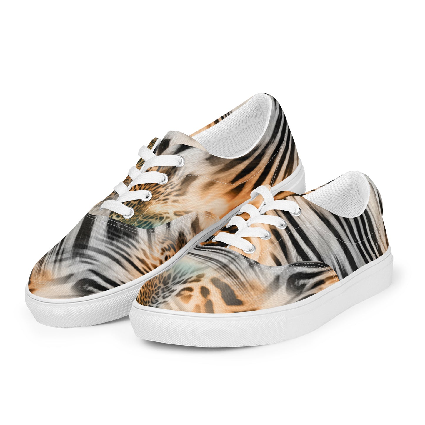 Animal Print Canvas Shoes