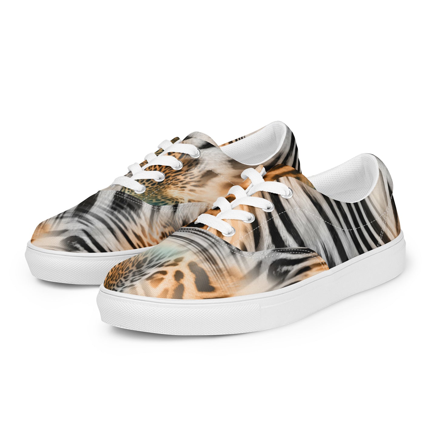 Animal Print Canvas Shoes