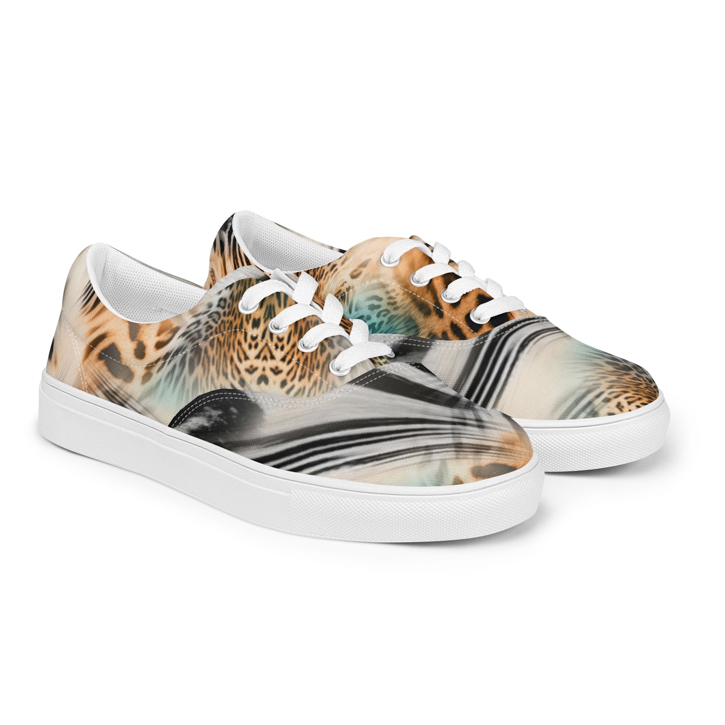 Animal Print Canvas Shoes